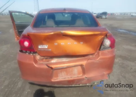 2011 Dodge Avenger Express из США, поврежденный, VIN 1B3BD4FB2BN616965